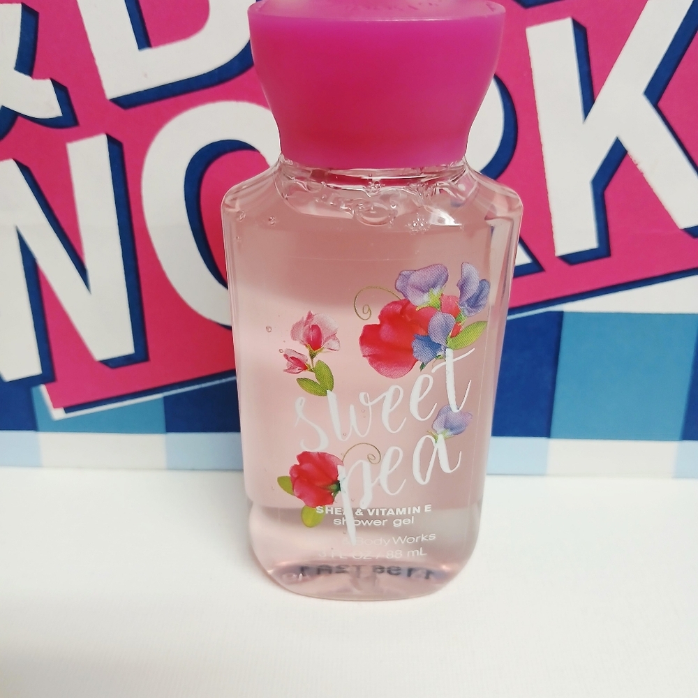 Bath and Body Works Sweet Pea Travel Size Shower Gel 3fl oz